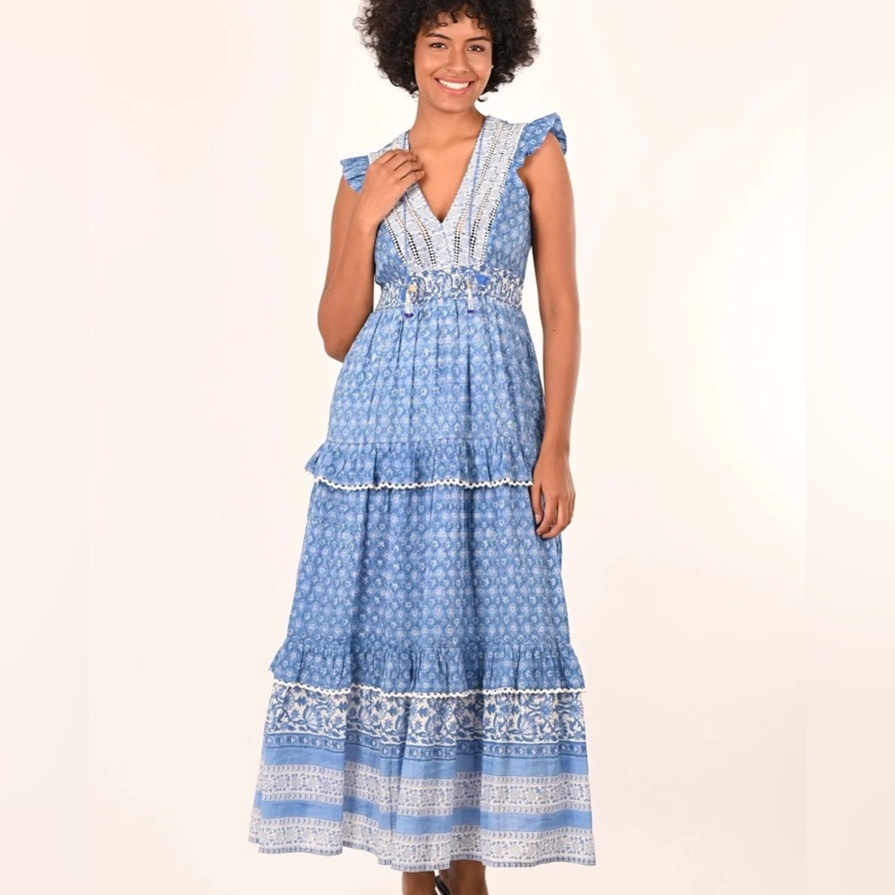 Salrosa Tessa Maxi Dress size small bD6